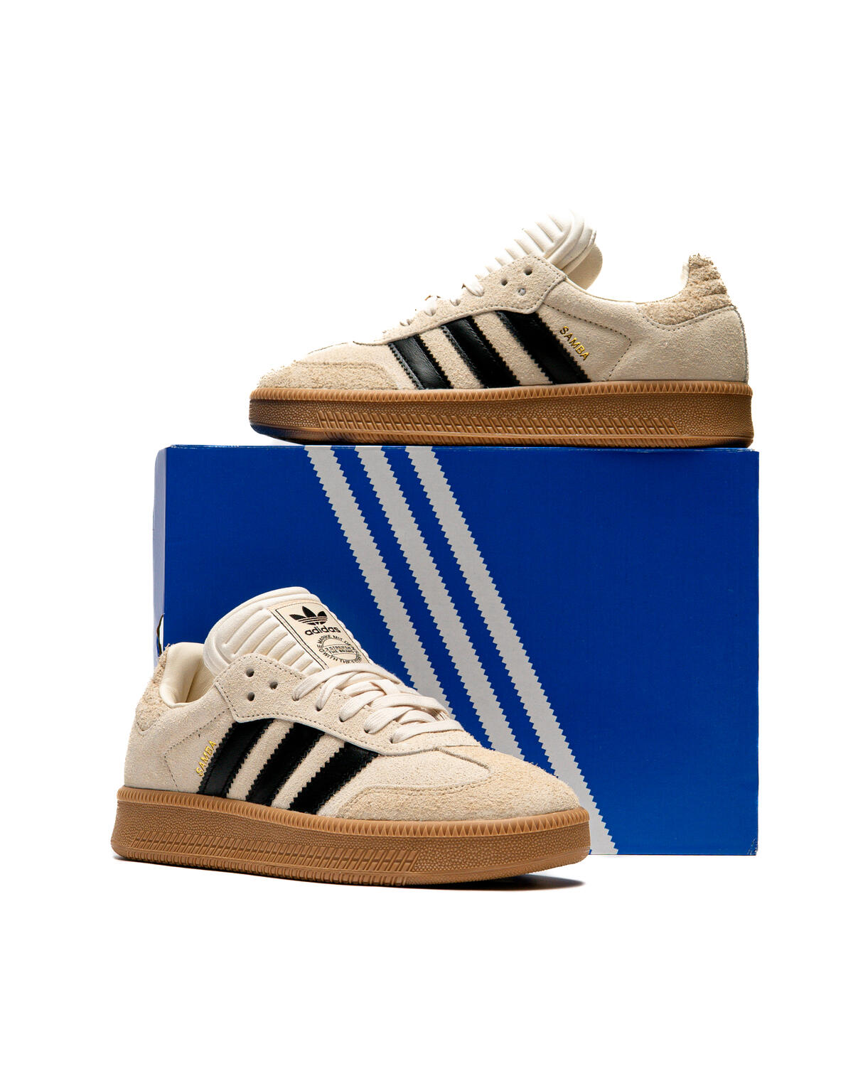 Adidas Samba XLG Wonder White / Core Black / Gum - Image 11