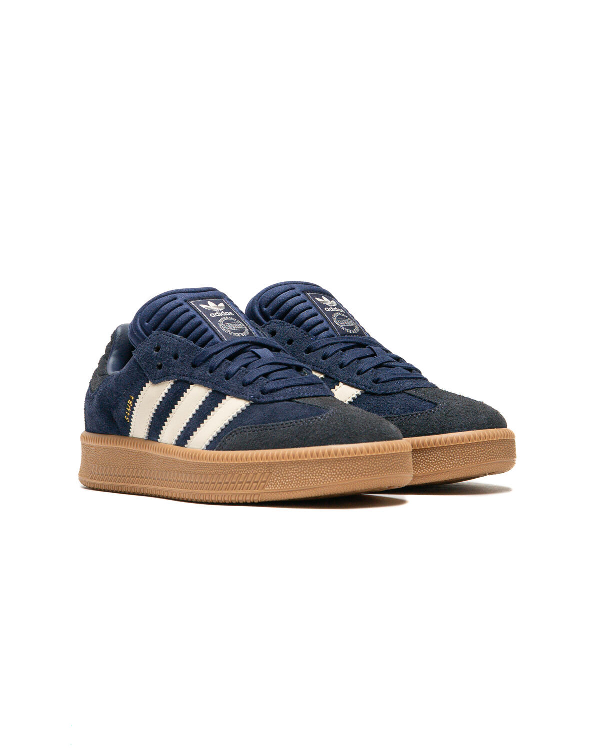 adidas gazelle silver green womens adidas Samba OG Shoes - Men's - Blue / Cloud White / Gum main image 1
