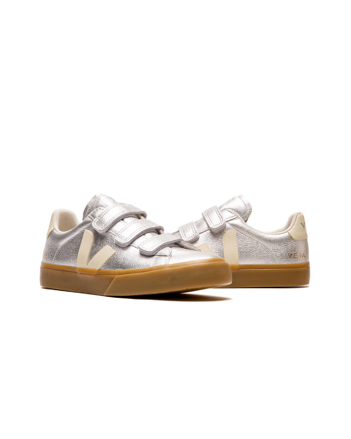 Veja "Recife Leather " W - Silver / Pierre (Women's) - Image 10
