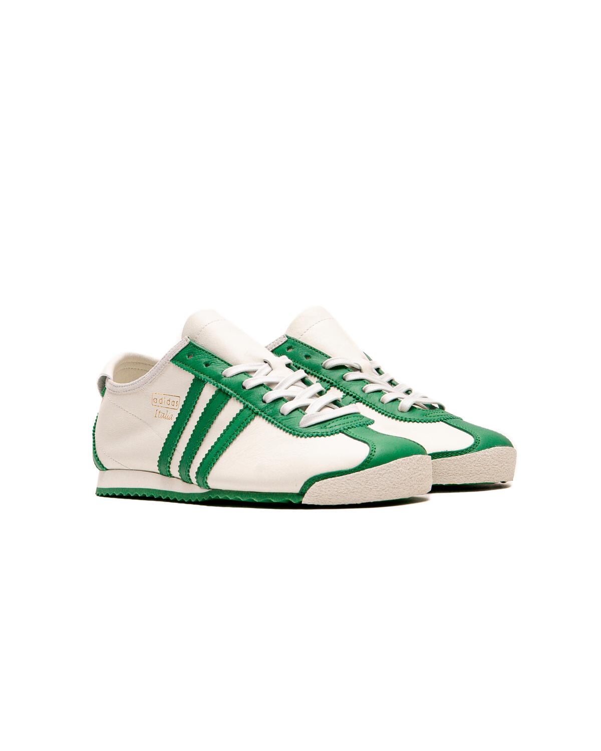 Adidas Italia 60's Core White/Green-Cream White - Image 19
