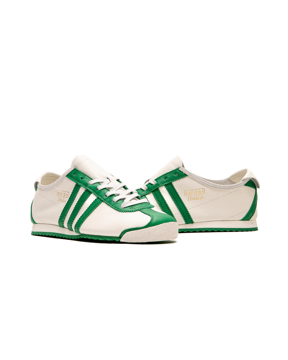 Adidas Italia 60's Core White/Green-Cream White - Image 21