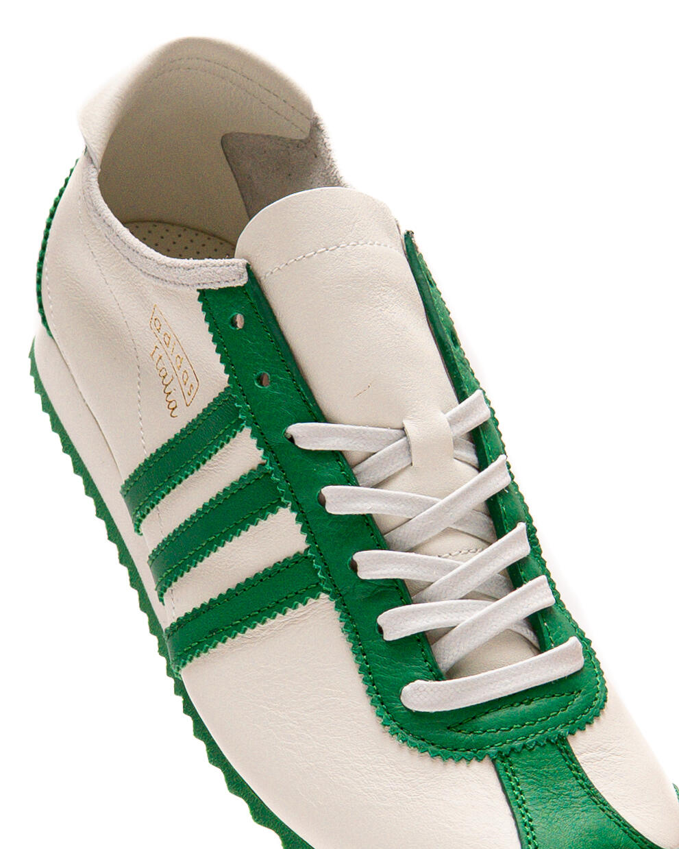 Adidas Italia 60's Core White/Green-Cream White - Image 23