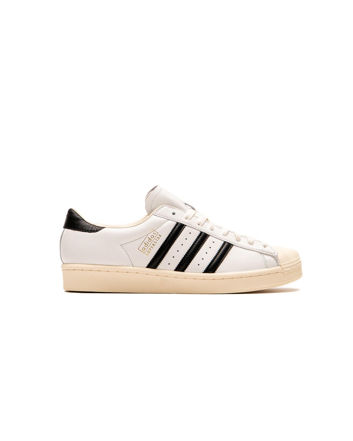 ADIDAS ORIGINAL MEN\'S 6 VINTAGE SUPERSTAR WHITE BLACK CREAM JQ3254 adidas Originals Superstar Vintage Core White Core Black  main image 2