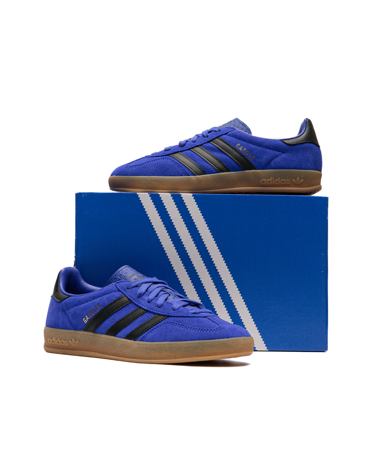 Adidas Gazelle Indoor 'Lucid Blue / Core Black / Gold Metallic' - Image 14