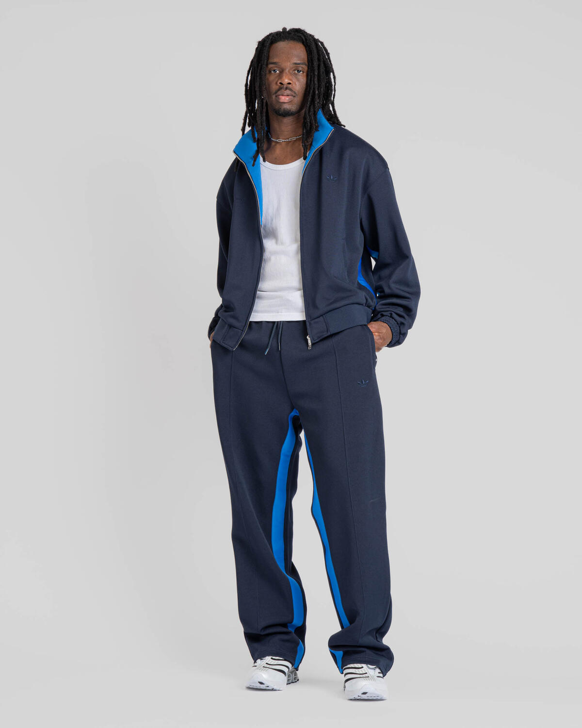 Adidas Wales Bonner Pique Track Pants 'Night Navy' - Image 19