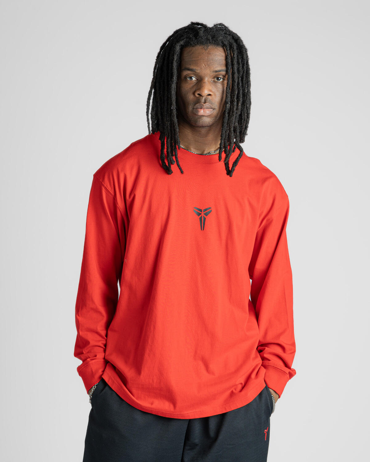 Nike Kobe Max90 Long Sleeve Tee University Red - Image 10