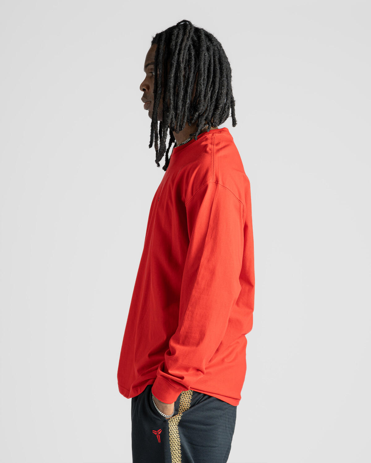 Nike Kobe Max90 Long Sleeve Tee University Red - Image 12