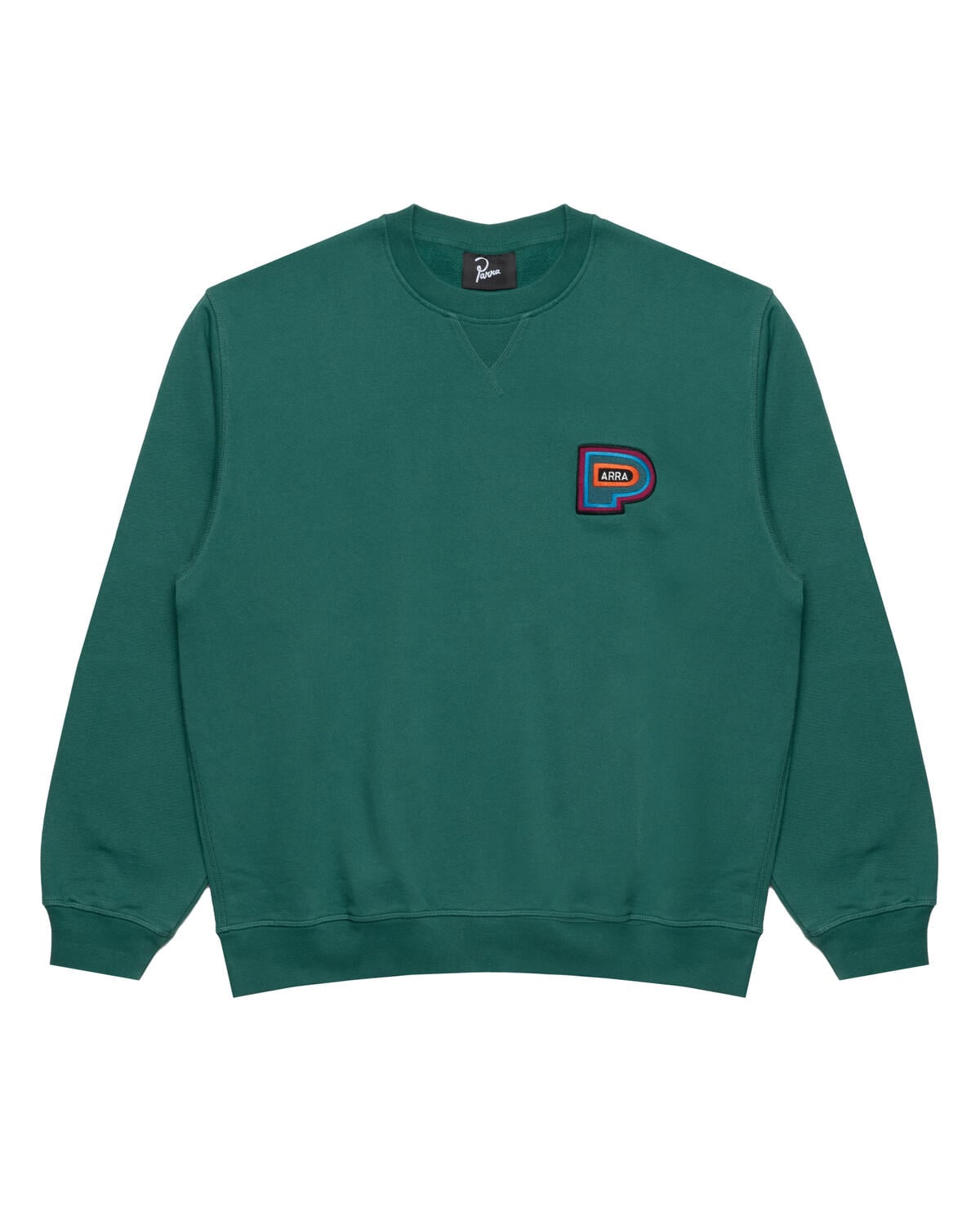 by Parra Repeat pea crew neck sweatshirt