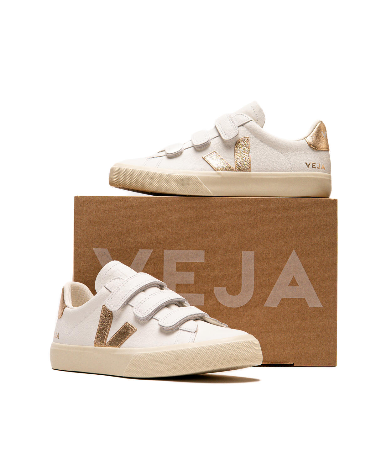 Veja Recife Logo Chromefree Extra White/Platine (Women's) - Image 15