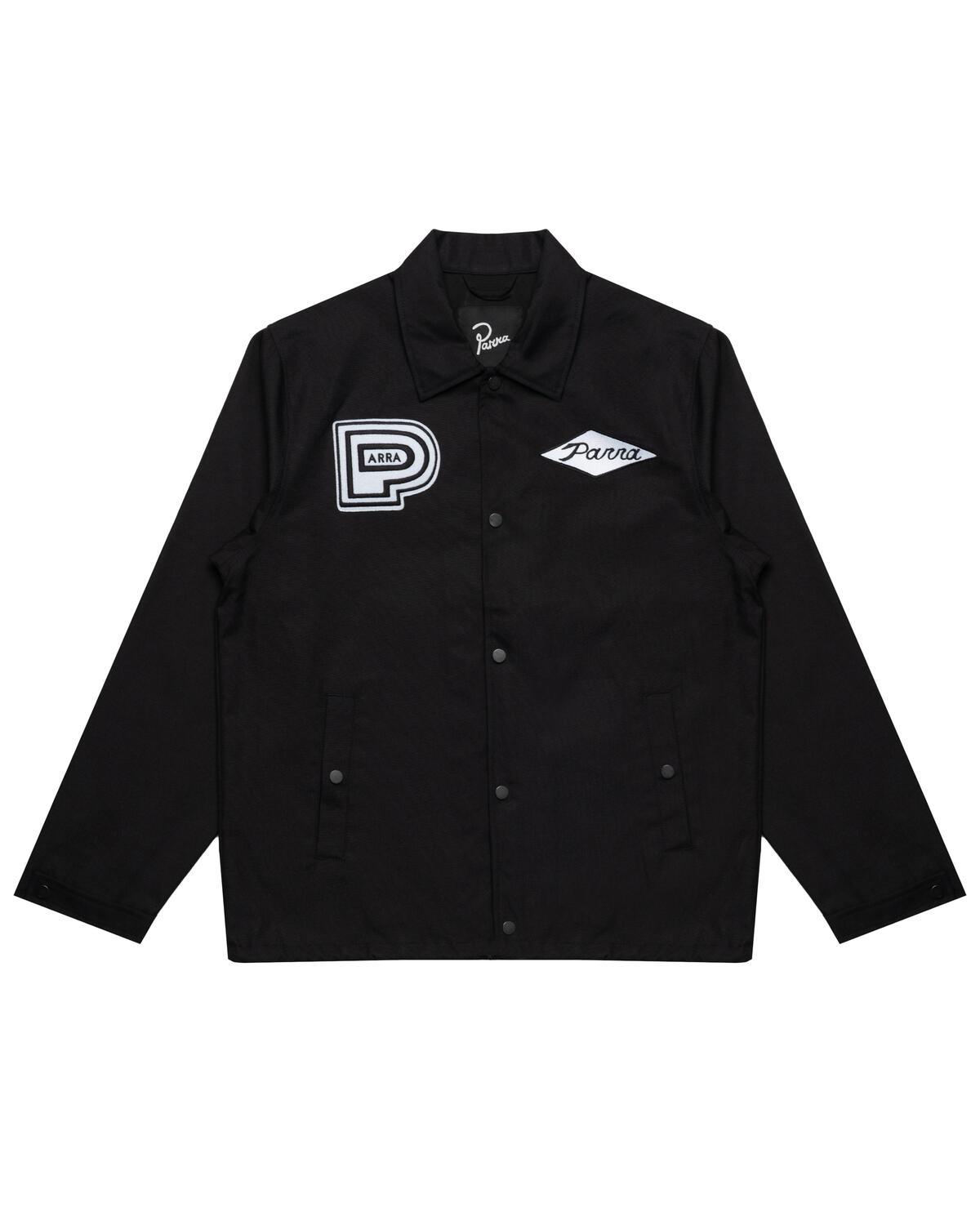 By Parra Midnight Surprise Coach Jacket Black - Image 8