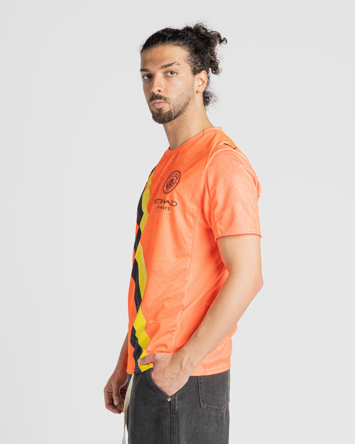 Puma KidSuper MCFC Jersey Replica Orange - Image 5