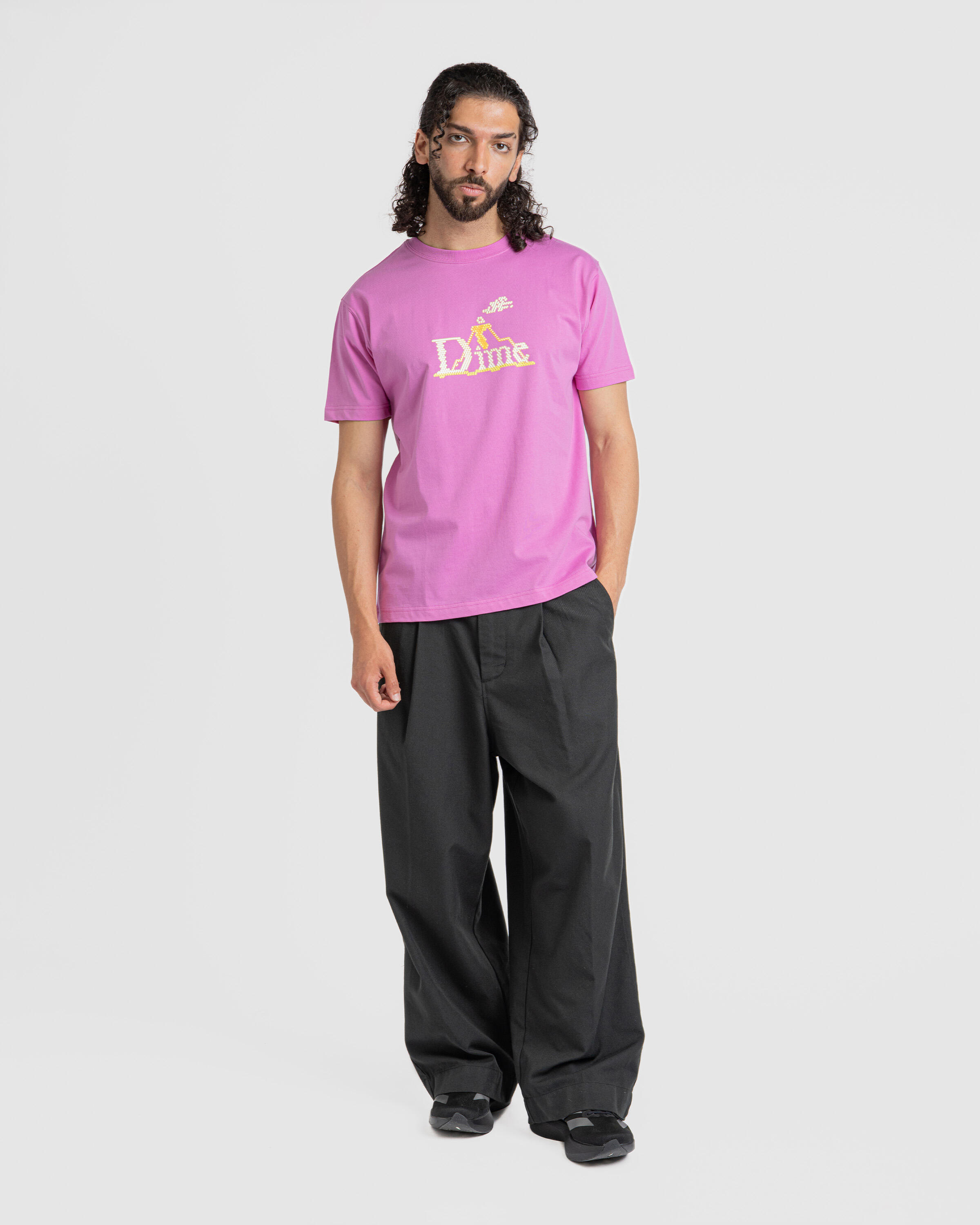 Dime ピンクtシャツ Dime MTL Lightbright Graphic Relaxed Men