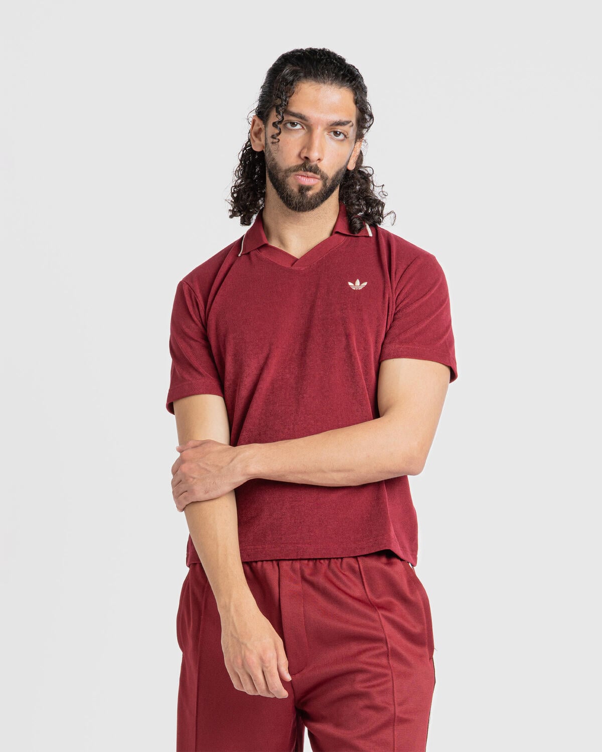 adidas Originals x WALES BONNER TERRY POLO | JW1122 | AFEW STORE