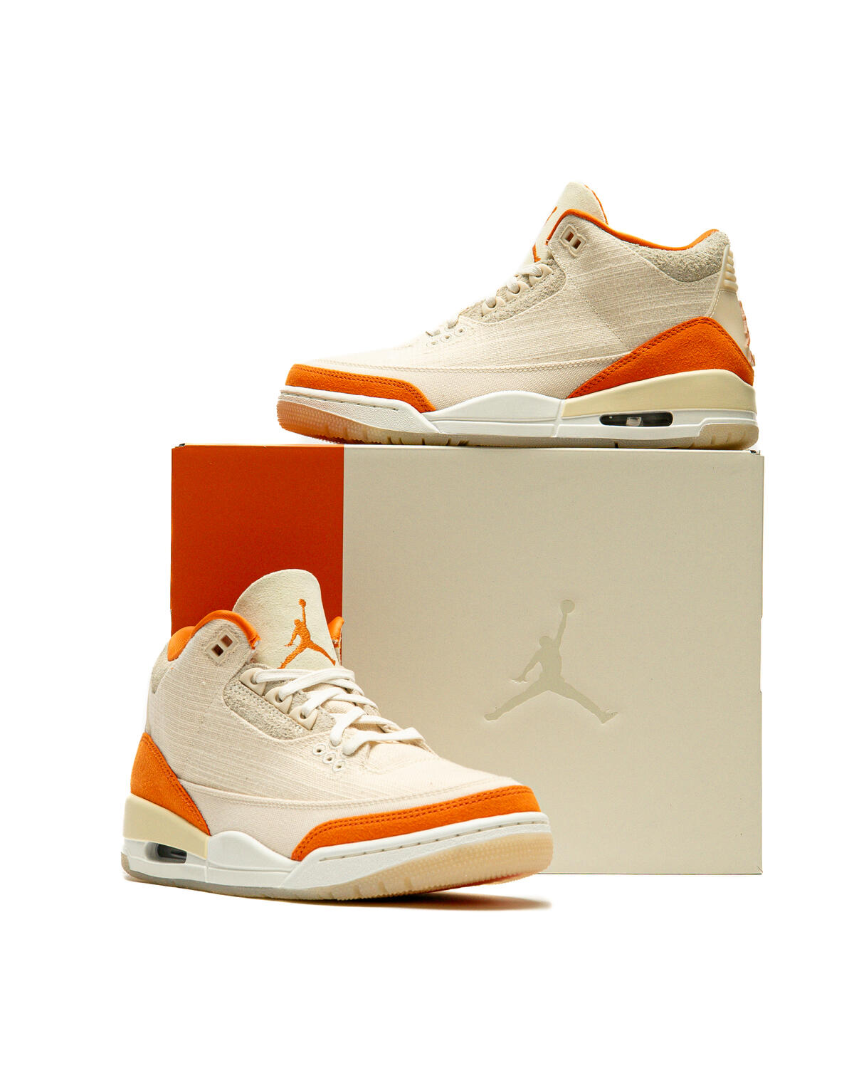 Jordan WMNS Air Jordan 3 - Fossil / Starfish / Sail - Image 70