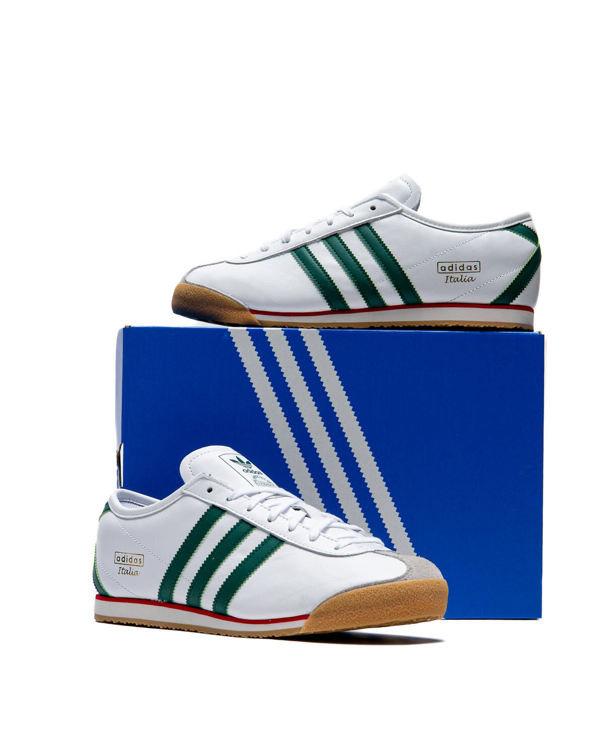 Adidas Italia 70s Cloud White/Collegiate Green (Women's) - Image 17