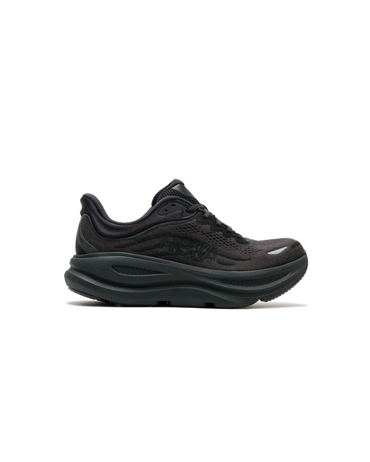 Hoka Men\'s One One Bondi 9 Triple Black 1162011-BBLC Running Shoes Men’s 10 2E Hoka Mens Bondi 9 Shoes – Extra Butter main image 3