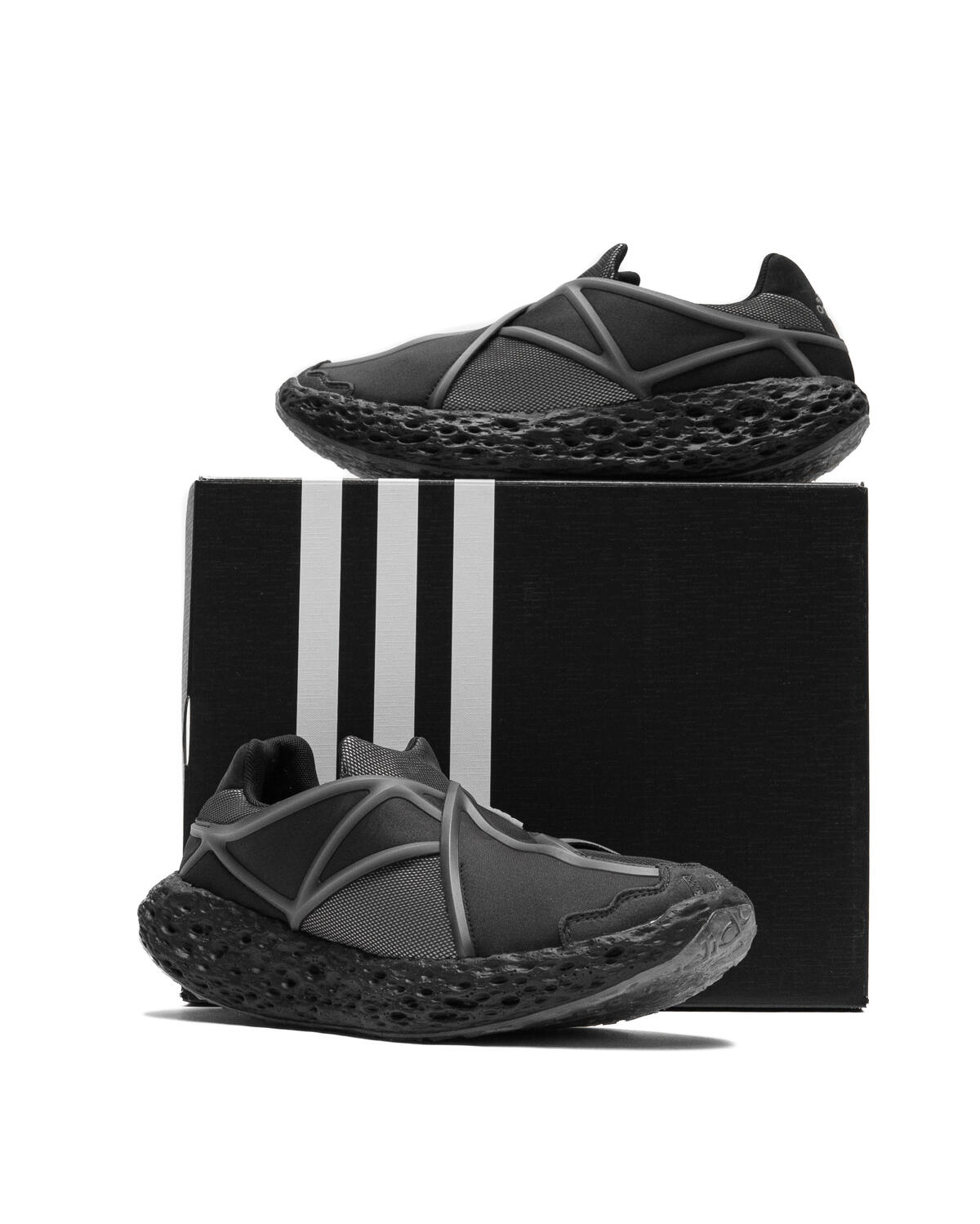 Adidas Zponge Flux Carbon / Iron Metallic / Core Black - Image 7