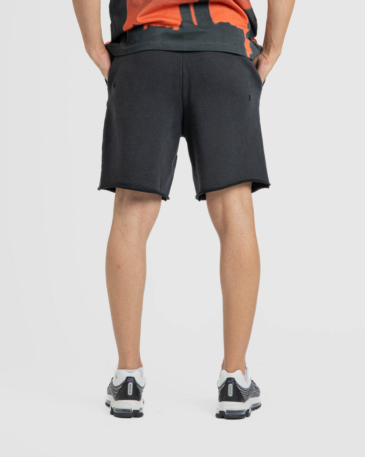 Air Jordan Rare Air French Terry Shorts Black/Chile Red - Image 32