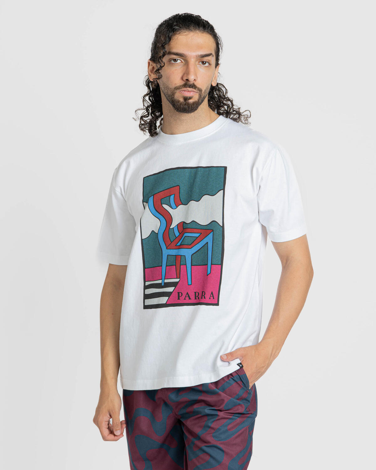 by Parra Smoke chair t-shirt - Image 4