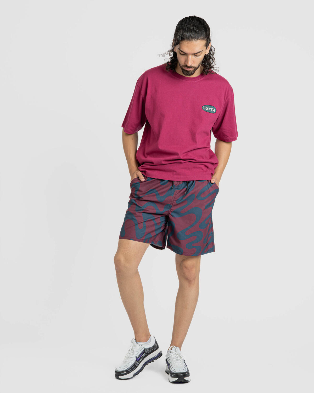 by Parra Splashed swim shorts - Image 3