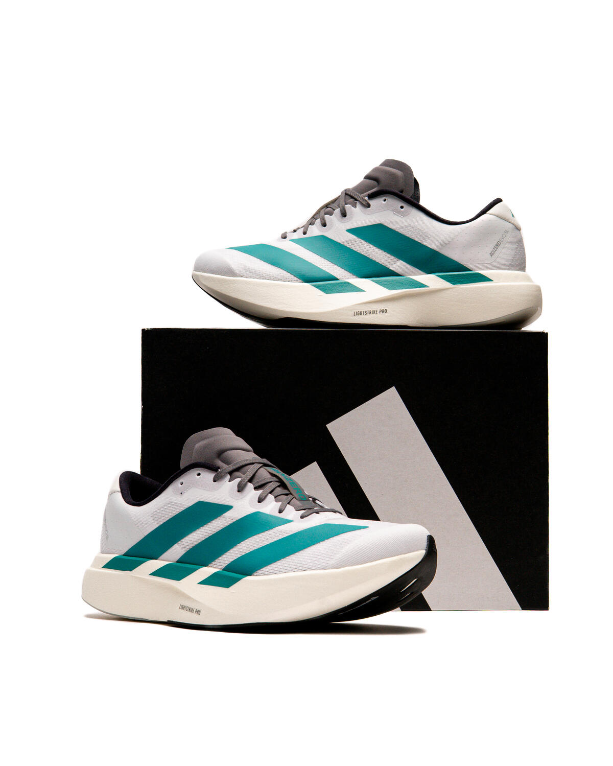 adidas Adizero EVO SL 'Cloud White and Pure Teal' - JS4487 - Image 16