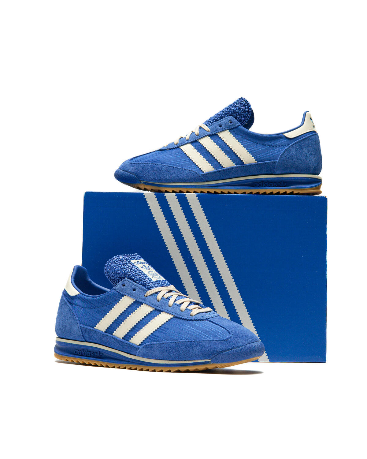 Adidas SL 72 Blue / Crew White / Gum (Women's) - Image 17