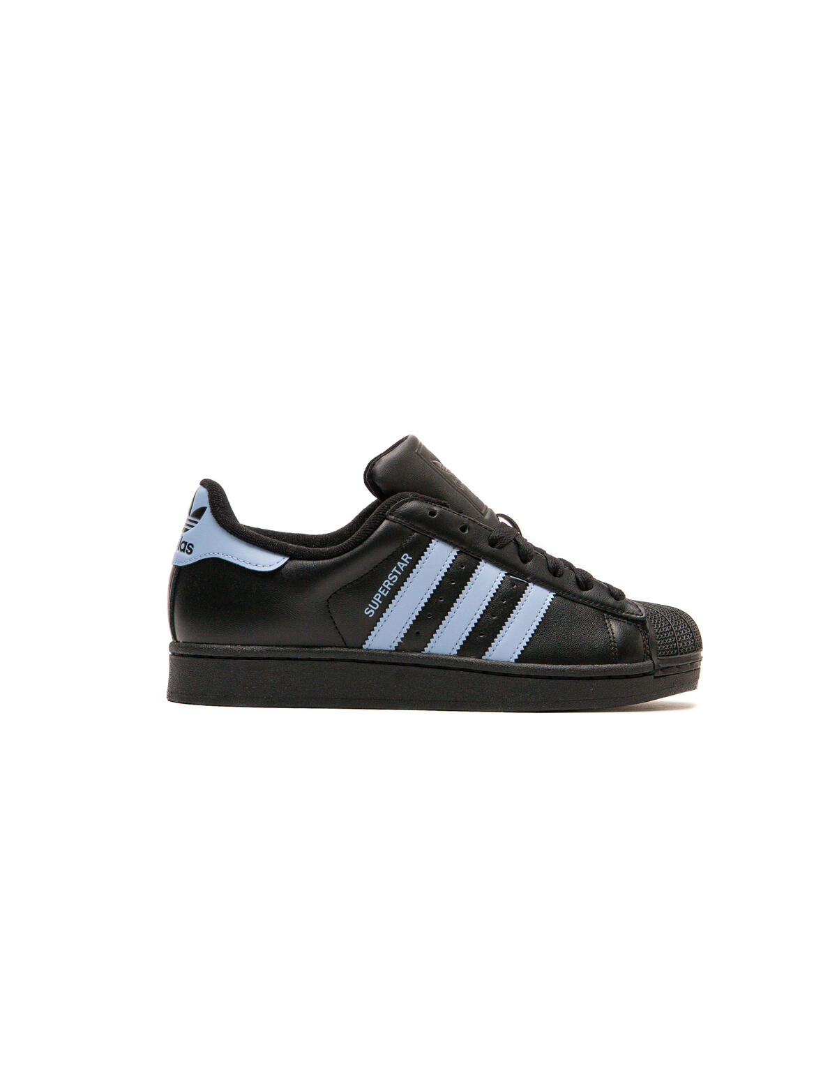 Adidas Men's Superstar Ii Shoes - Black Ash / Blue (Women's) - Image 11