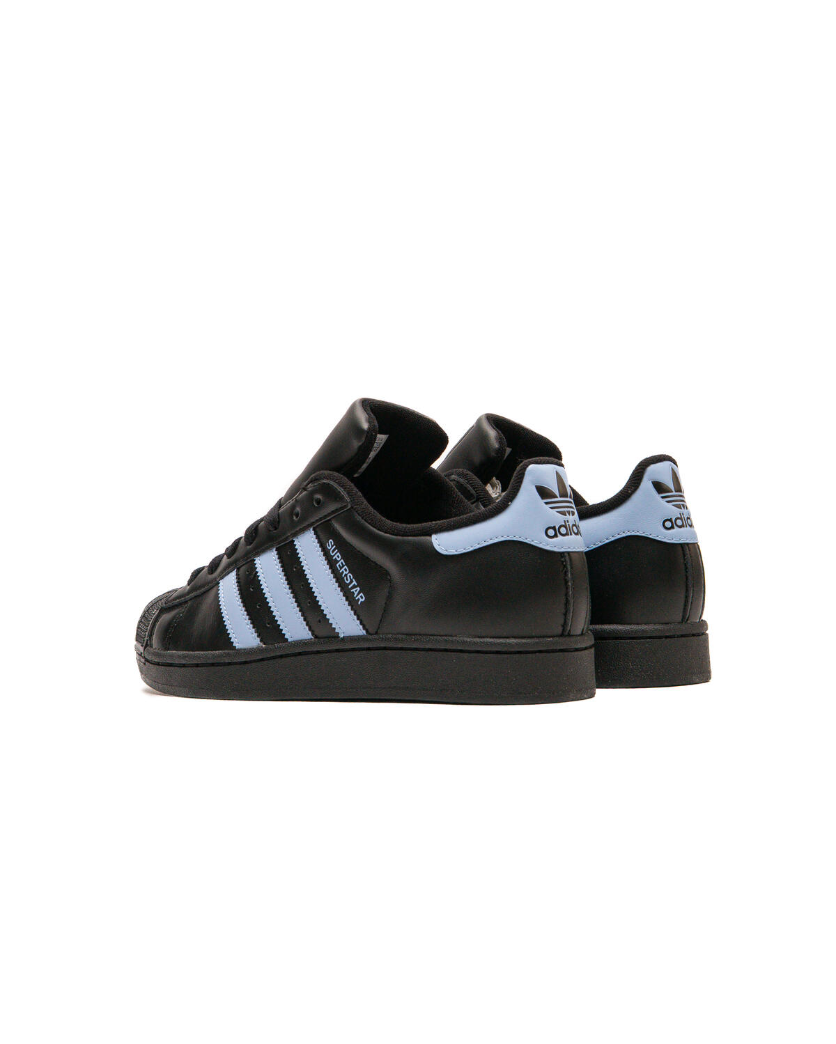 Adidas Men's Superstar Ii Shoes - Black Ash / Blue (Women's) - Image 13