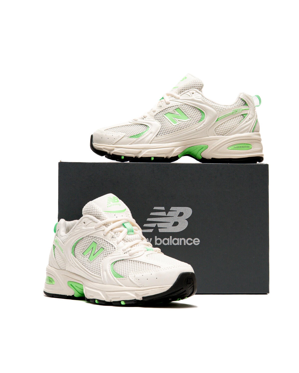 New Balance 530 Sea Salt / Lime Leaf - Image 9