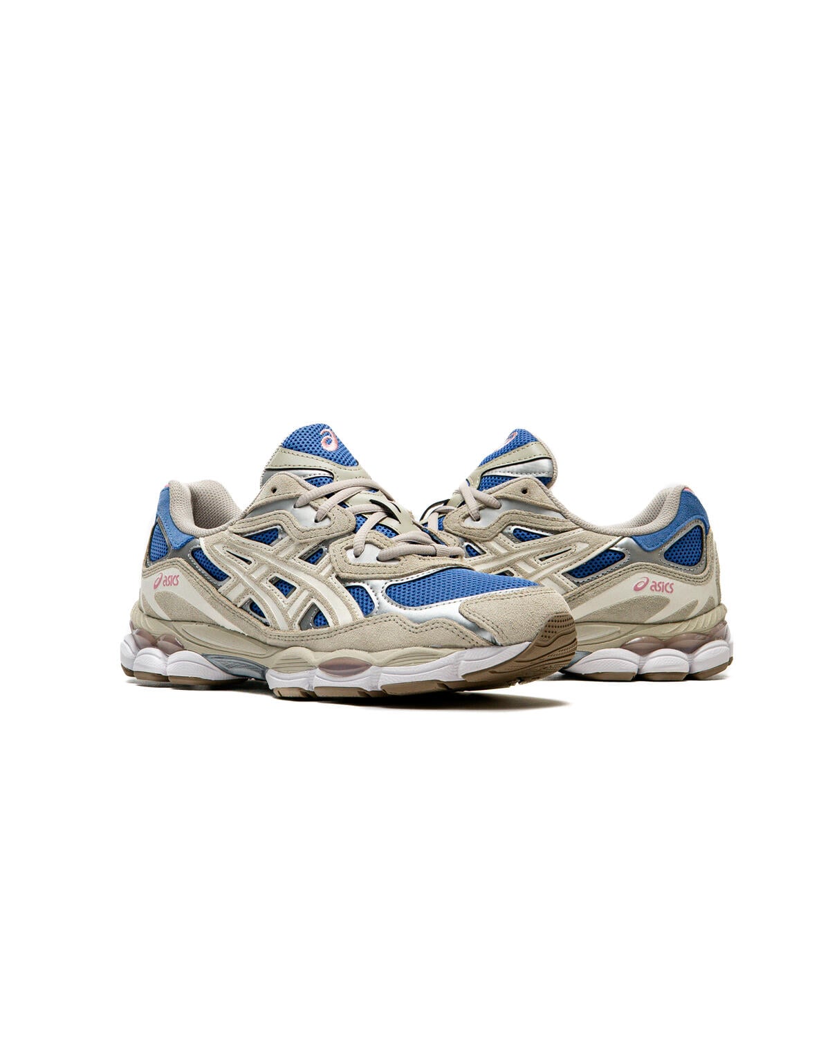 Asics Gel NYC Polar Night Cream 1203A383 402 Size 7.5 Men Blue Grey Mesh Runner ASICS Gel-NYC Polar Night Cream - 1203A383-402 Raffles  main image 4