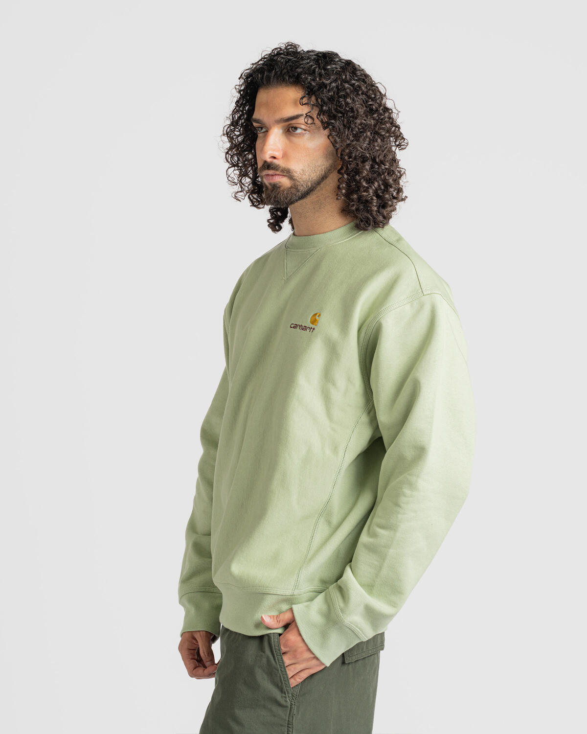 Carhartt WIP American Script Sweat - Image 5