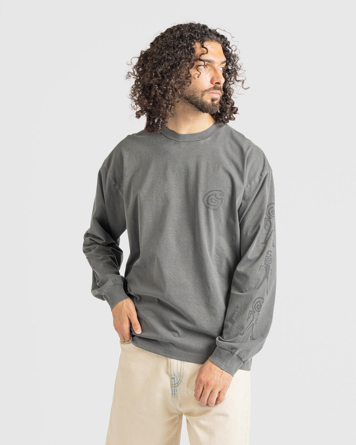 Carhartt WIP L/S Terrestrial T-Shirt - Image 4