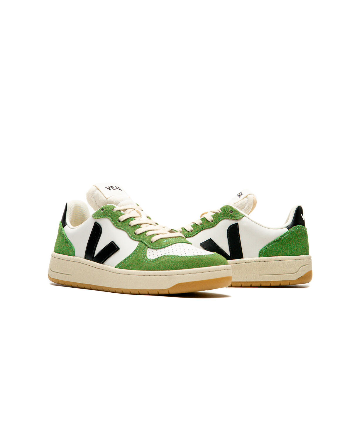Men's VEJA V-10 Prime 'White and Kiwi' - VI0220866B - Image 5