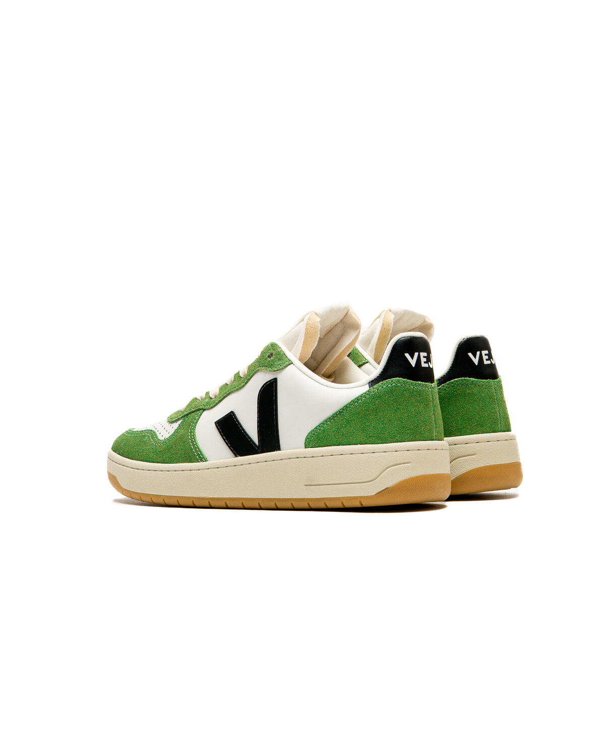 Men's VEJA V-10 Prime 'White and Kiwi' - VI0220866B - Image 4