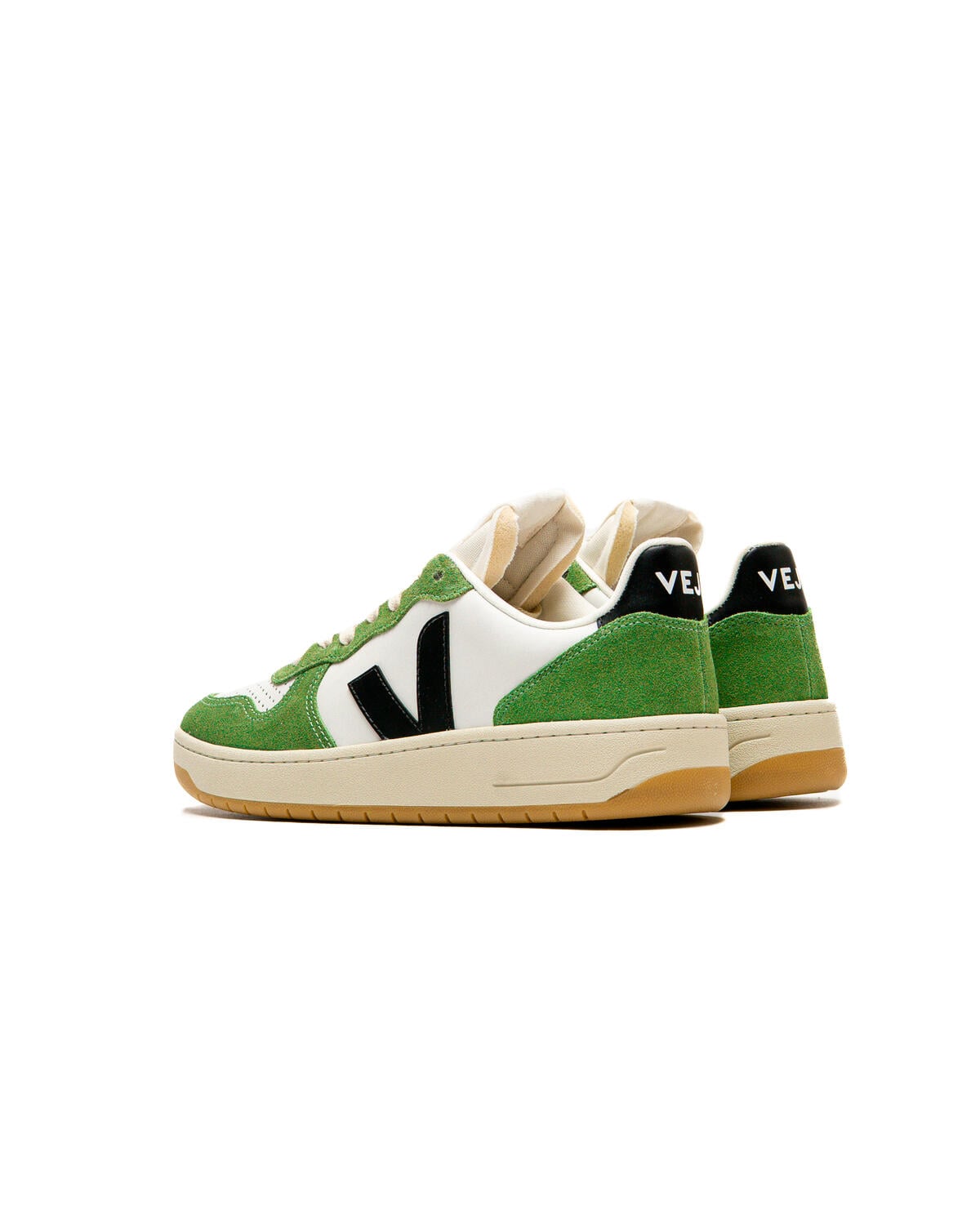 Men's VEJA V-10 Prime 'White and Kiwi' - VI0220866B - Image 9