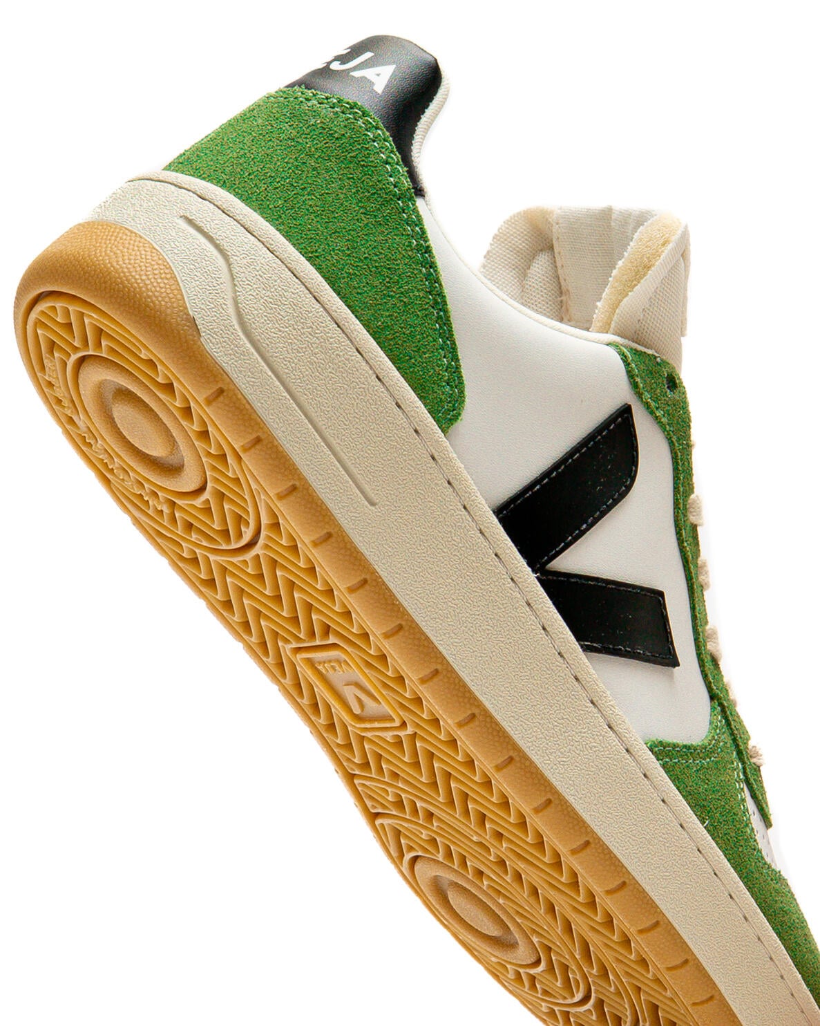 Men's VEJA V-10 Prime 'White and Kiwi' - VI0220866B - Image 12