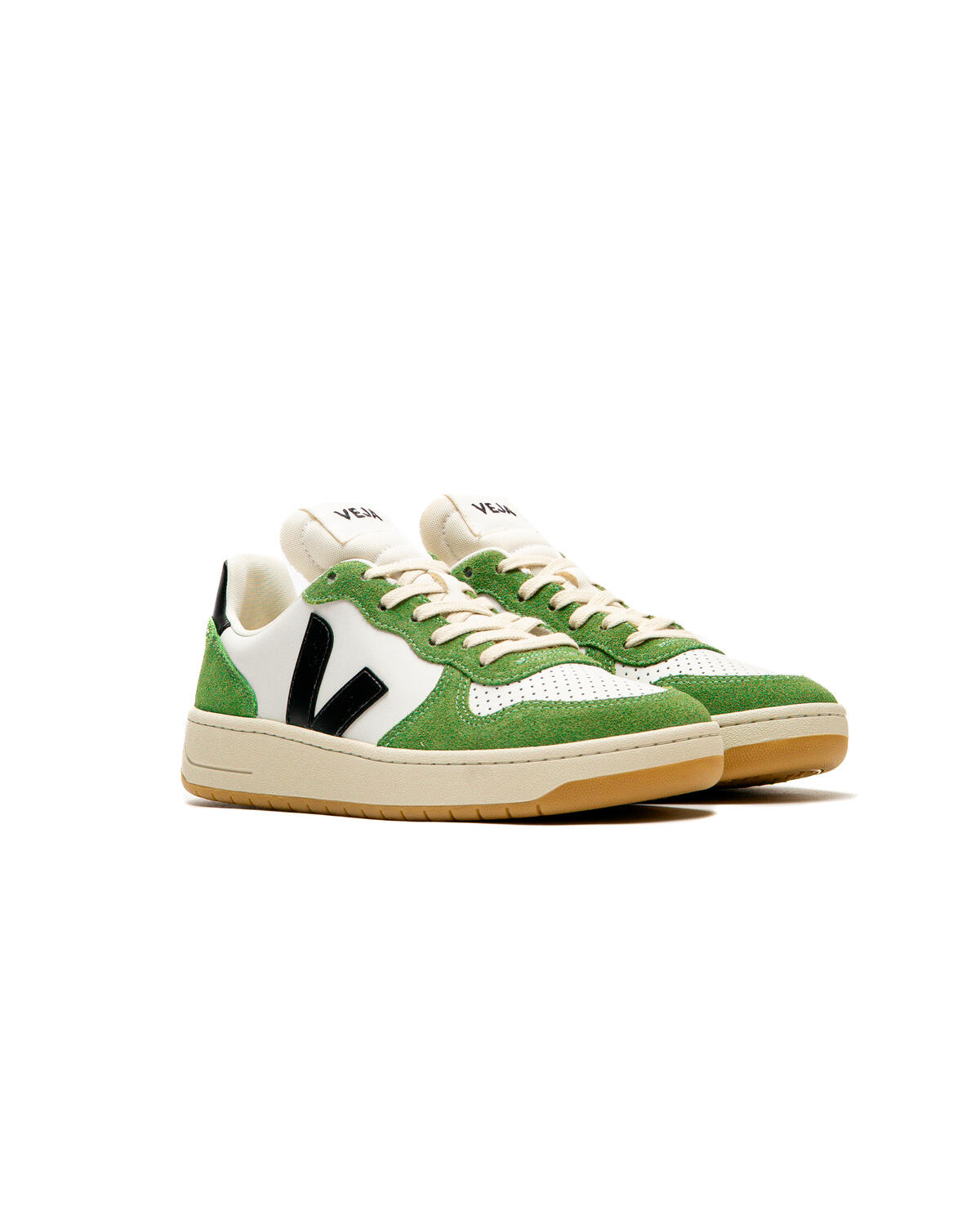 Men's VEJA V-10 Prime 'White and Kiwi' - VI0220866B - Image 3