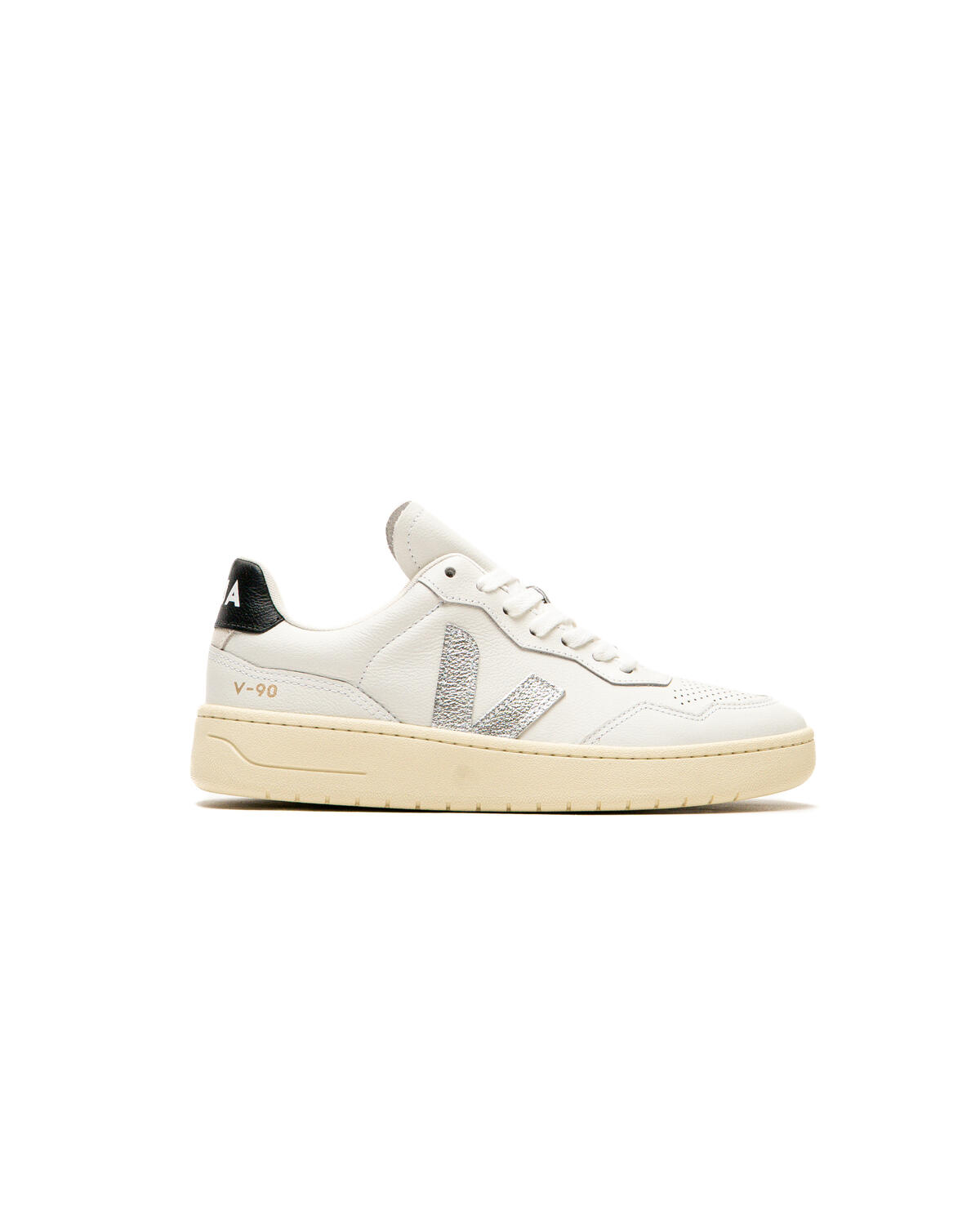 Veja V-90 O.T. Leather "Silver" (Women's) - Image 6