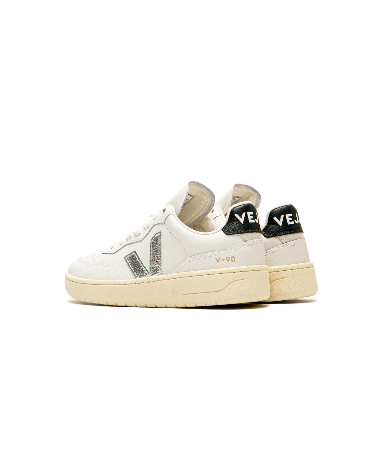 Veja V-90 O.T. Leather "Silver" (Women's) - Image 8