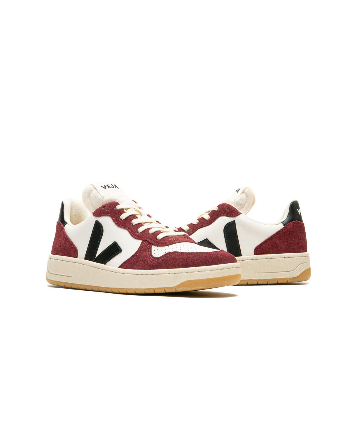 Veja V-10 Leather Sneakers - Image 5