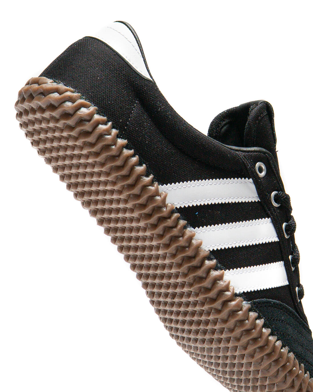 Adidas Volley Plimsole Core Black/Fotwear White-Gum 5 (Women's) - Image 21