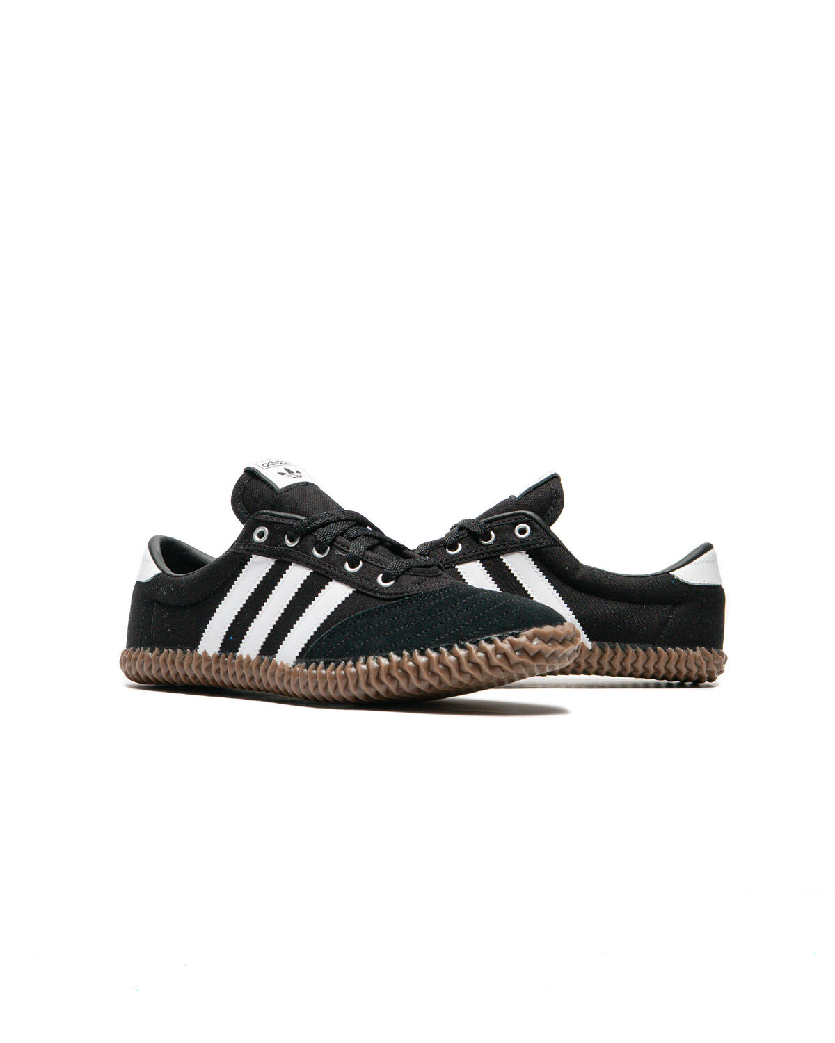 Adidas Volley Plimsole Core Black/Fotwear White-Gum 5 (Women's) - Image 19