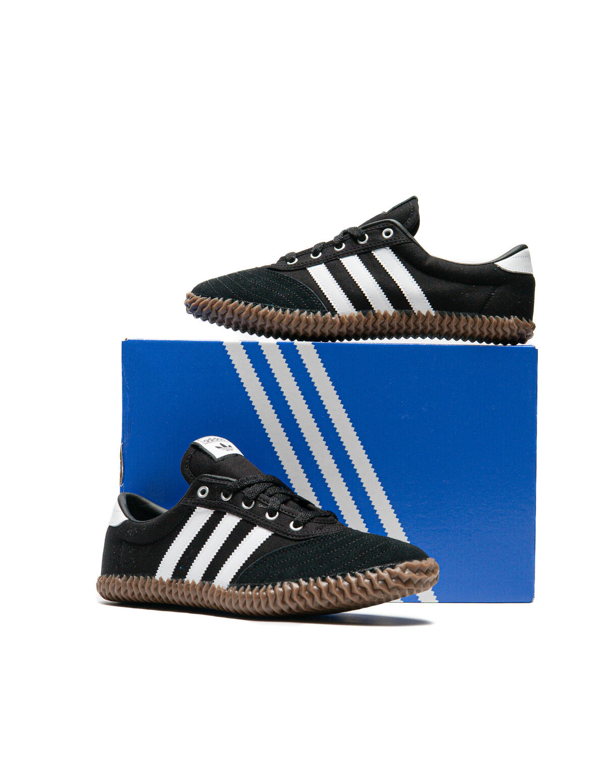 Adidas Volley Plimsole Core Black/Fotwear White-Gum 5 (Women's) - Image 20