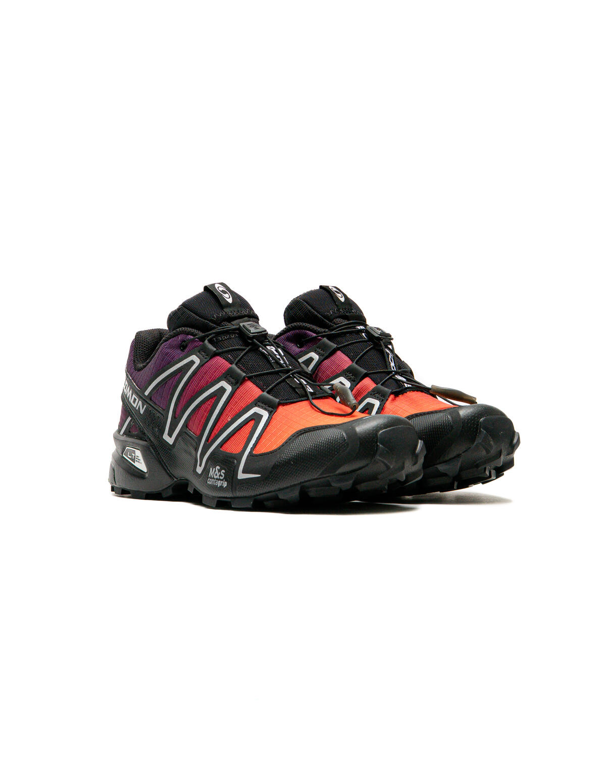 Salomon Speedcross 3 Black and Red Men\'s Shoes Size 8.5 Salomon Speedcross 3 - Black/White/Red – GS Sports main image 3