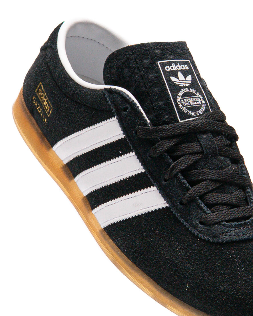 adidas Gazelle Lo Pro Core Black / Cloud White - Gum (Women's) - Image 39