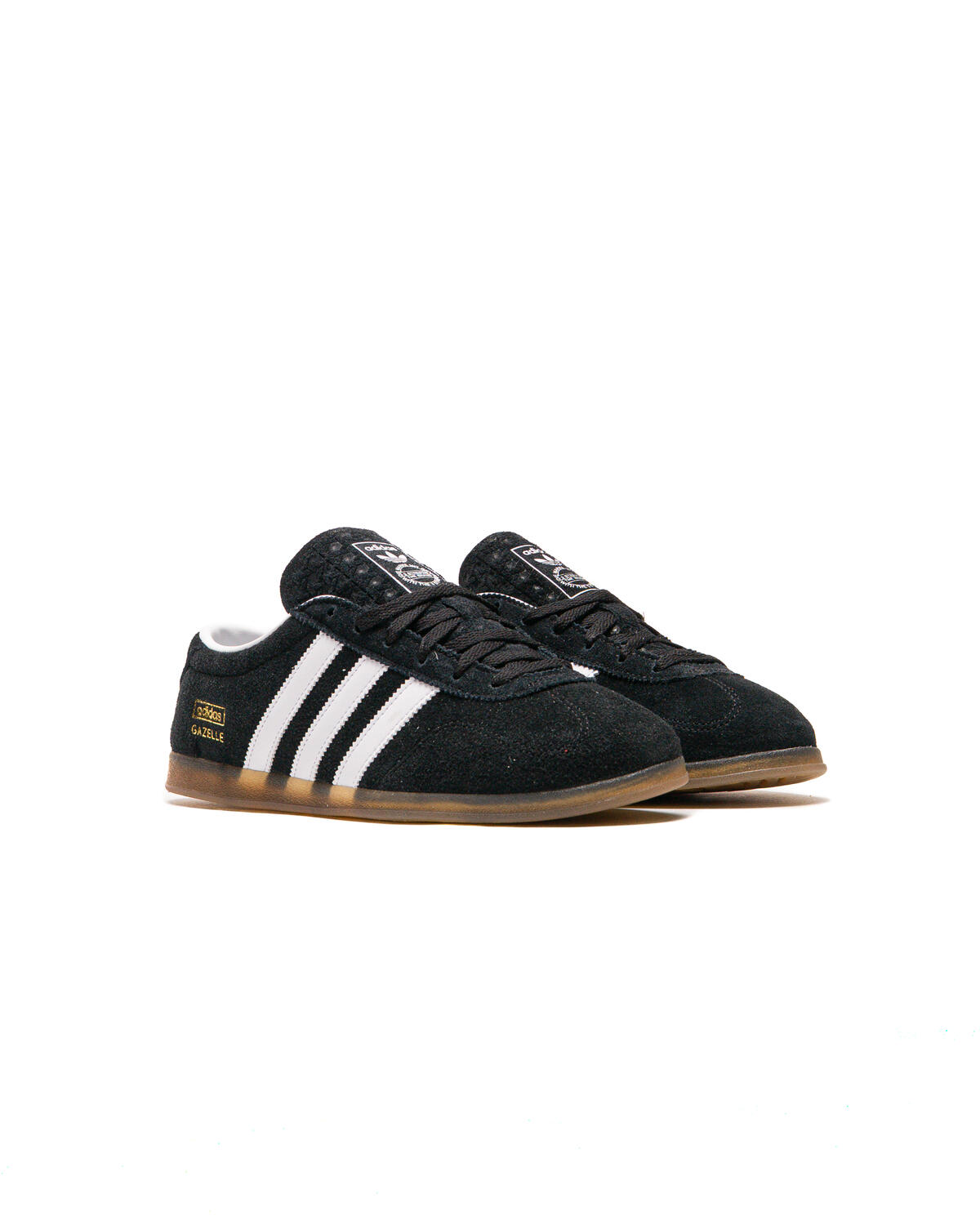 adidas Gazelle Lo Pro Core Black / Cloud White - Gum (Women's) - Image 35