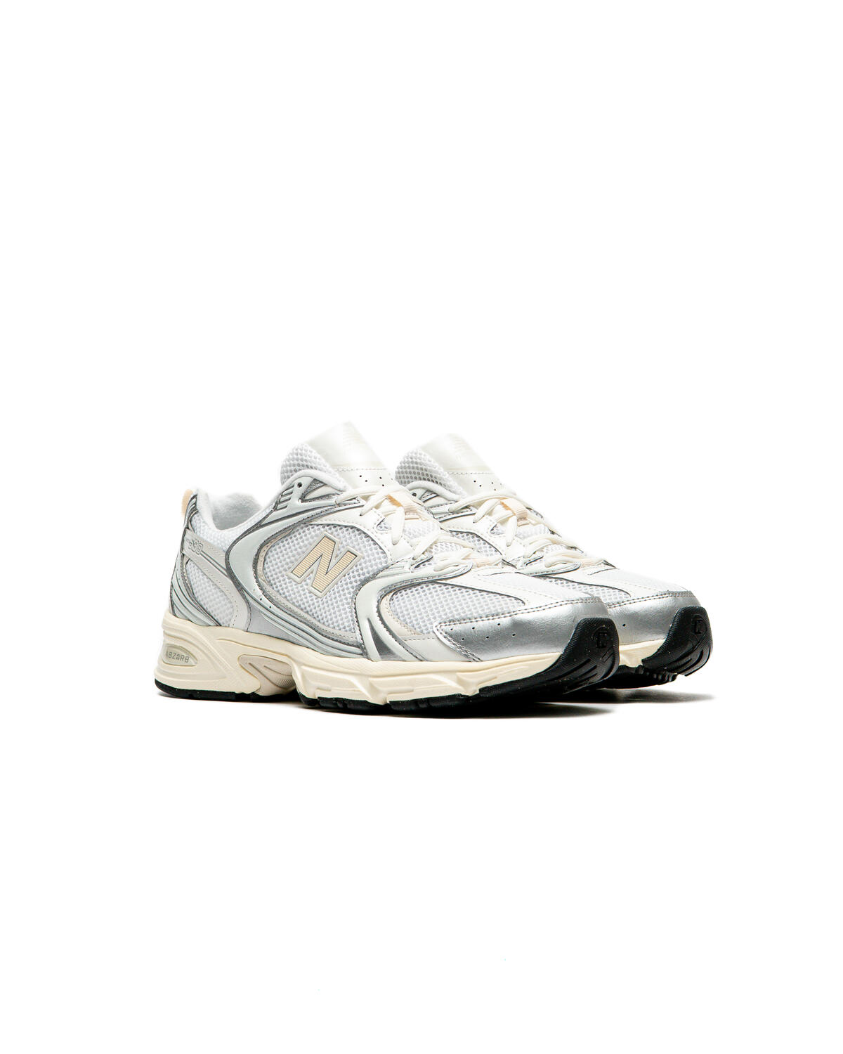 New Balance 530 Silver Metallic Linen (Women's) - Image 28