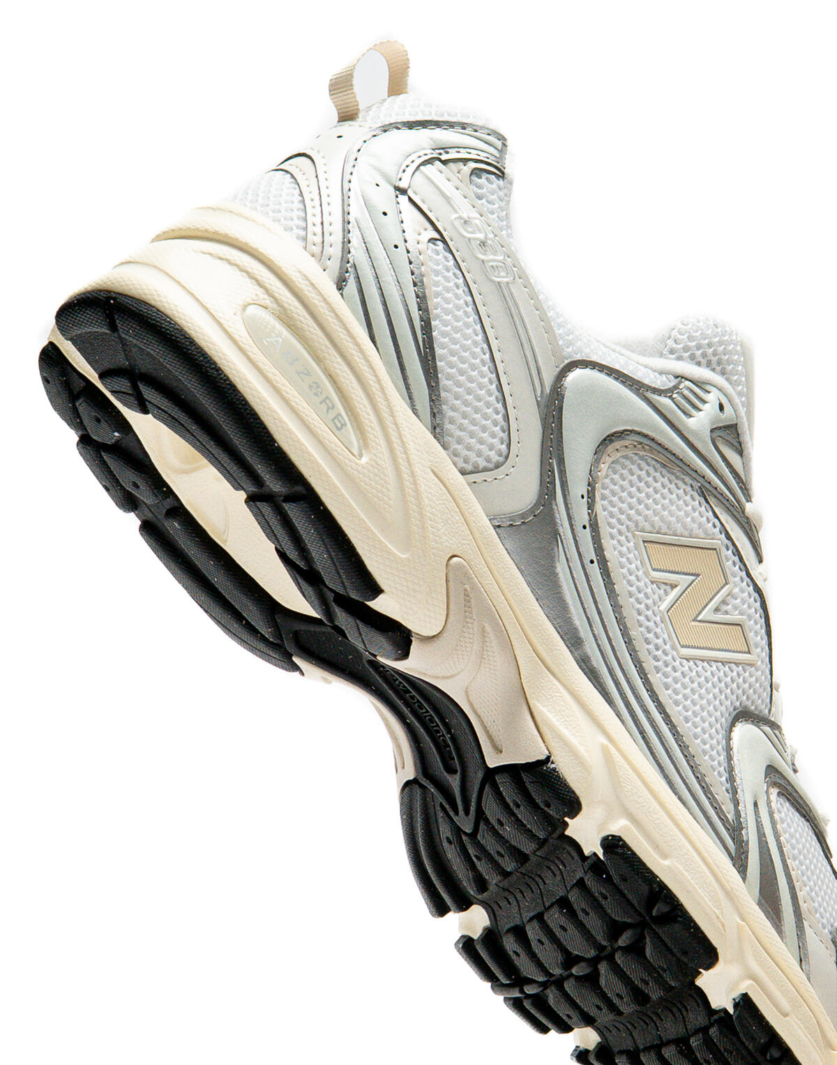 New Balance 530 Silver Metallic Linen (Women's) - Image 32