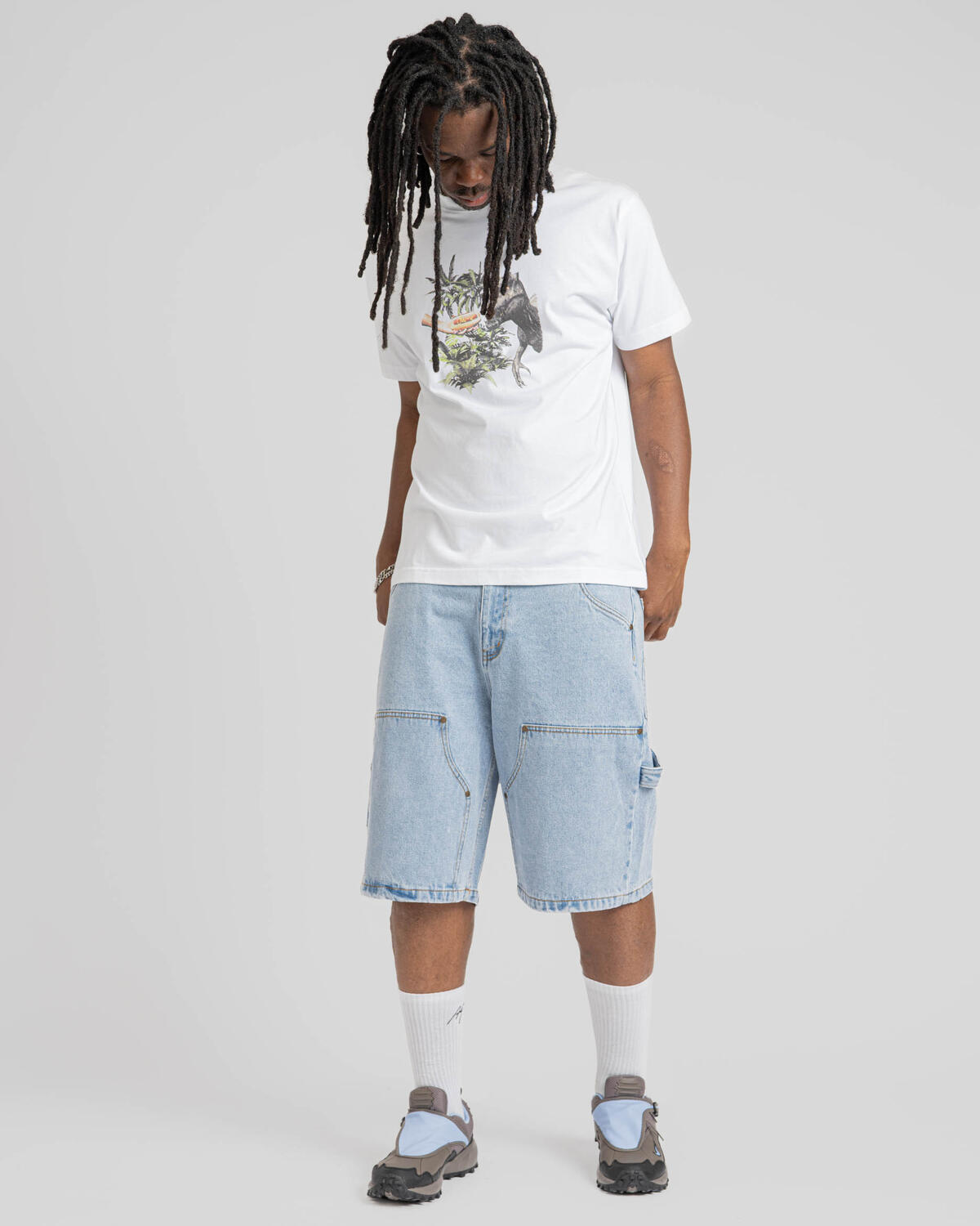 Dime "Carpenter Denim" Short // Blue Washed - Image 9