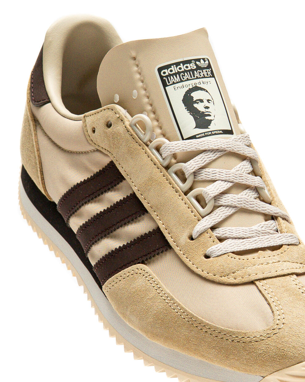 adidas x Liam Gallagher Achilles SPZL (Stone Khaki/Wonder Beige/Wonder White) - Image 26